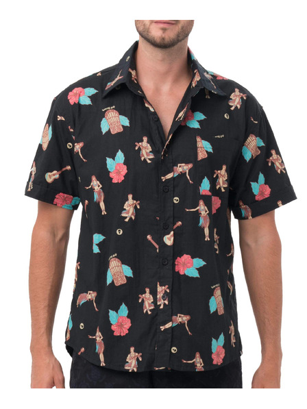 69slam Muška košulja 69SLAM HAWAIIAN NIGHT