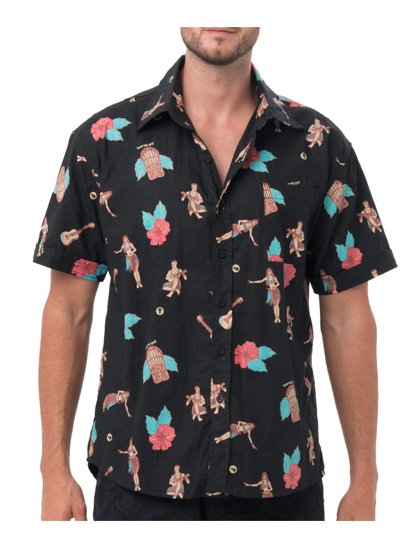 69slam Muška košulja 69SLAM HAWAIIAN NIGHT