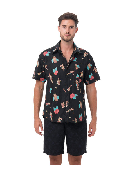 69slam Muška košulja 69SLAM HAWAIIAN NIGHT