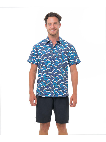 69slam Muška košulja 69SLAM BATIK WAVE