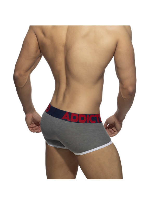 ADDICTED Muške bokserice Addicted sive