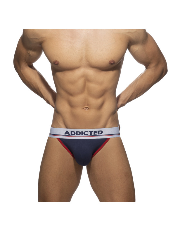 ADDICTED Komplet od tri - muške jocksy Addicted visebarjne