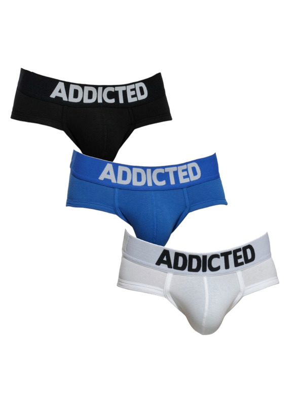 ADDICTED Set od tri - muške gaće Addicted u više boja