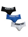 ADDICTED Set od tri - muške gaće Addicted u više boja