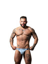 Andrew Christian Muške jocksy Andrew Christian plave ALMOST NAKED