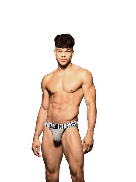 Andrew Christian Muške jocksy Andrew Christian sive DOORBUSTER!