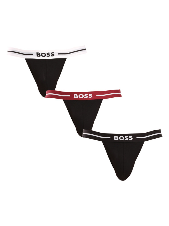 BOSS Set od tri - muške jockstrap BOSS višebojna