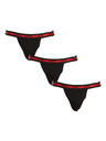 HUGO Set od tri - muške jockstrap HUGO crne