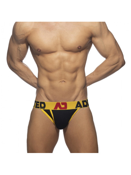 ADDICTED Muške gaćice Addicted Open Fly bikini crne