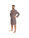 Calvin Klein Muški ogrtač Calvin Klein sivi