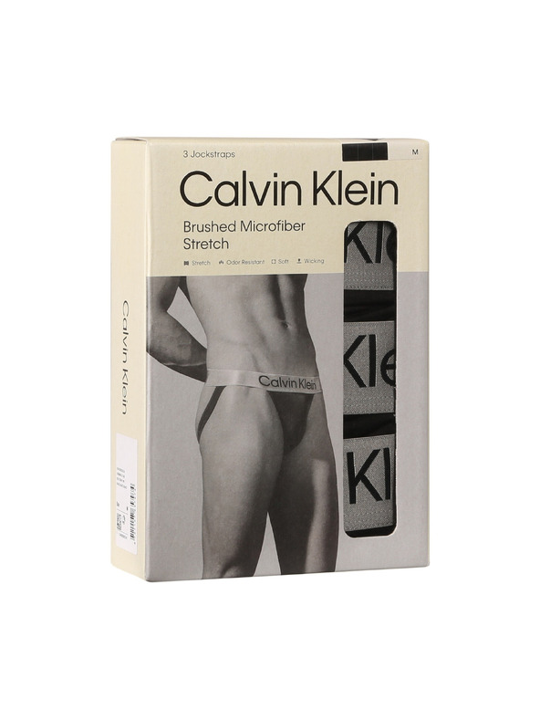 Calvin Klein Set od tri - muške jockstrap Calvin Klein crne