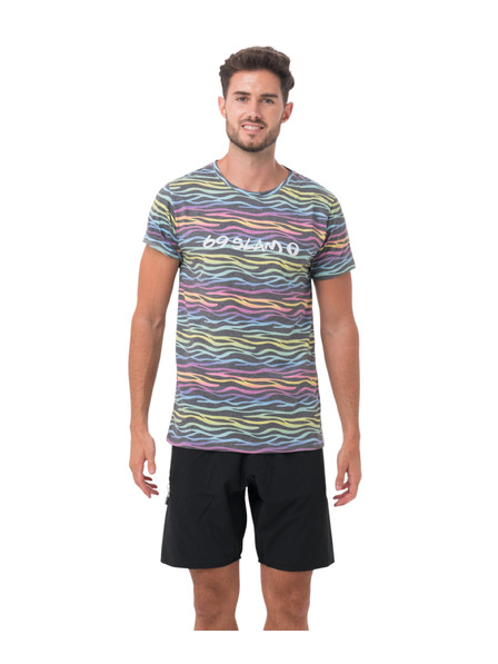 69slam Muška majica 69SLAM ZEBRA NEON HANS