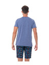 69slam Muška majica 69SLAM PINE SKULL BLUE