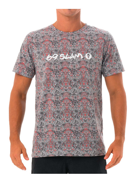 69slam Muška majica 69SLAM TOTEM MASK BLACK HANS