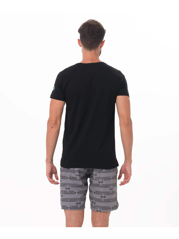 69slam Muška majica 69SLAM PINE SKULL BLACK