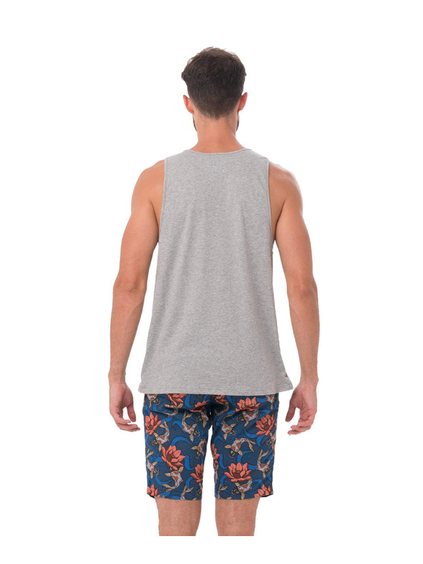 69slam Muška majica 69SLAM PINE SKULL GREY