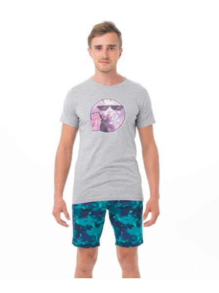 69slam Muška majica 69SLAM VEGAN RABBIT GREY