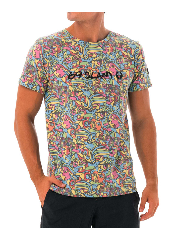 69slam Muška majica 69SLAM CUBISM MOCK