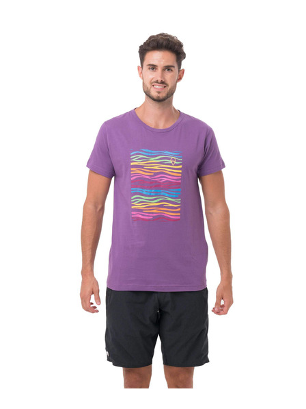 69slam Muška majica 69SLAM ZEBRA NEON PURPLE