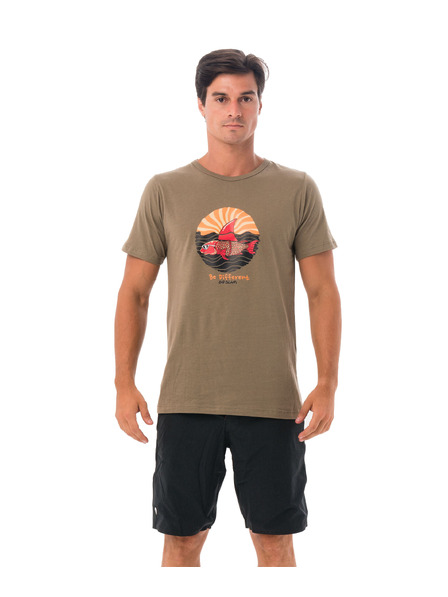 69slam Muška majica 69SLAM SHARK CRUISE KHAKI