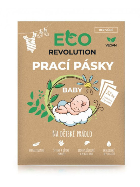 EcoRevolution Deterdžent u trakama EcoRevolution baby 32ks