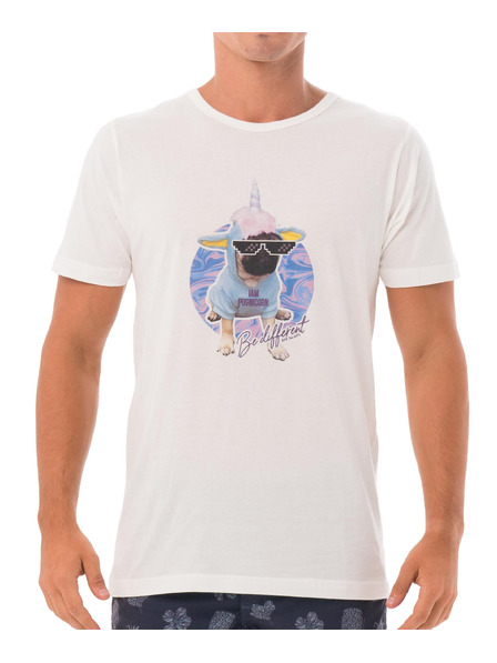 69slam Muška majica 69SLAM PUGNICORN WHITE