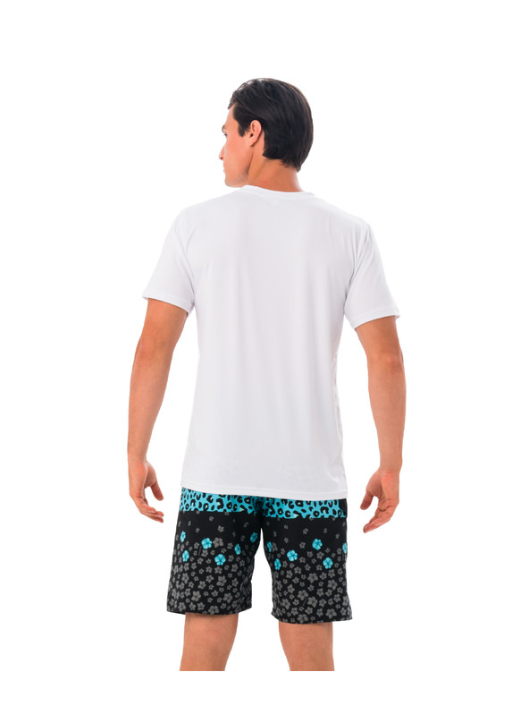 69slam Muška majica 69SLAM TEXTO WHITE UPF +30