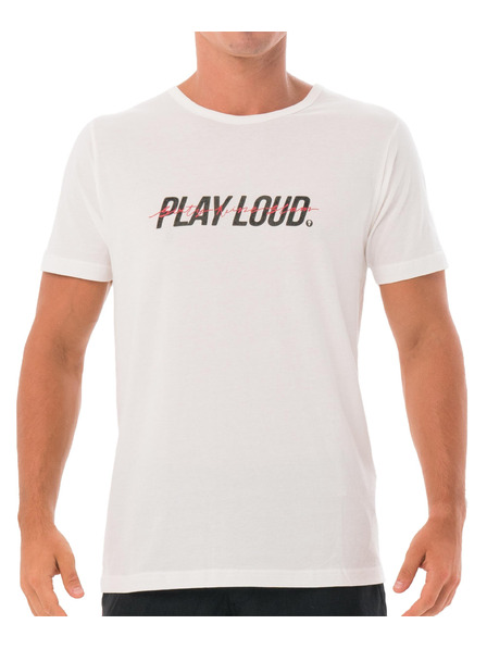69slam Muška majica 69SLAM PLAYLOUD WHITE DNA