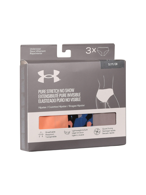 Under Armour Ženske gaćice Under Armour UA Pure Stretch NS Nov HIP (3 kom)