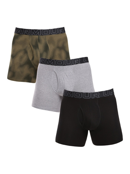 Under Armour Muške bokserice Under Armour M UA Perf Cotton Nov 6in (3kom)
