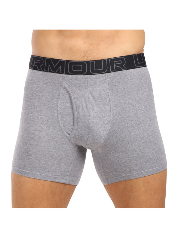 Under Armour Muške bokserice Under Armour M UA Perf Cotton Nov 6in (3kom)
