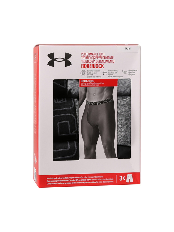 Under Armour Muške bokserice Under Armour M UA Perf Tech 9in (3 kom)