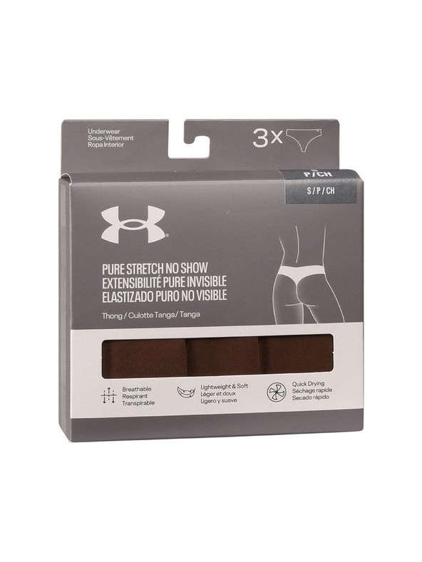 Under Armour Ženske tange Under Armour UA Pure Stretch NS (3 kom)
