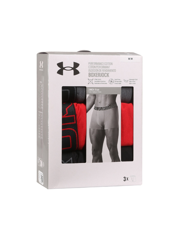 Under Armour Muške bokserice Under Armour M UA Perf Cotton 3in (3kom)