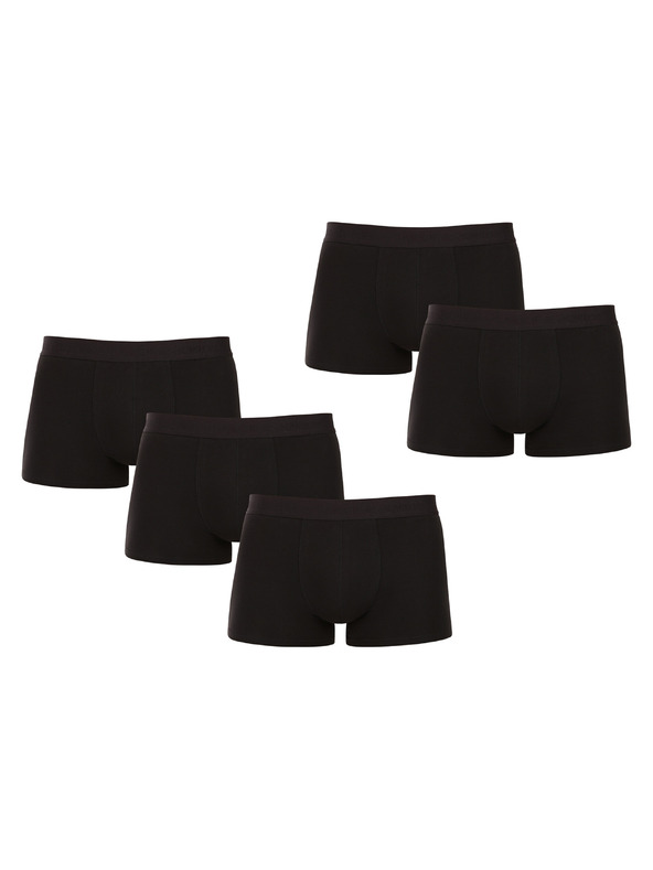 Jack & Jones Set od pet crnih boksačica Jack & Jones Tone