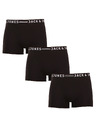 Jack & Jones Komplet od tri crne boksačice Jack & Jones Sense