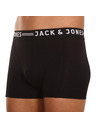 Jack & Jones Komplet od tri crne boksačice Jack & Jones Sense