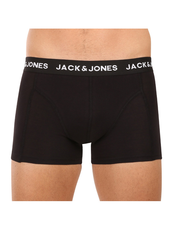 Jack & Jones Komplet od tri crne boksačice Jack & Jones Anthony