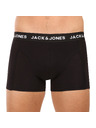 Jack & Jones Komplet od tri crne boksačice Jack & Jones Anthony