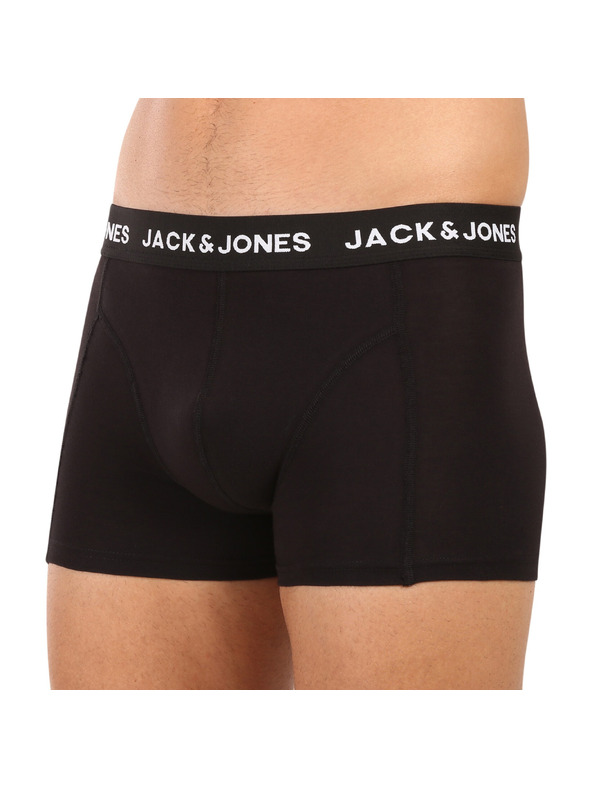 Jack & Jones Komplet od tri crne boksačice Jack & Jones Anthony
