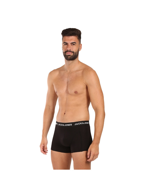 Jack & Jones Komplet od tri crne boksačice Jack & Jones Anthony