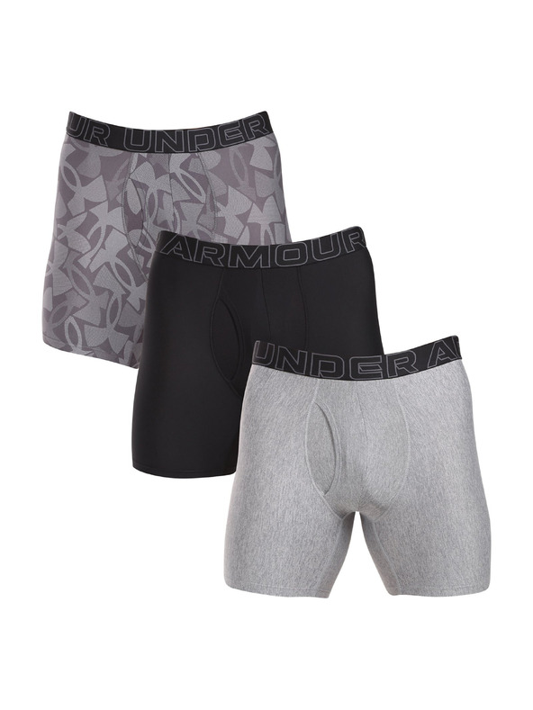Under Armour Muške bokserice Under Armour M UA Perf Tech Nov 6in (3kom)