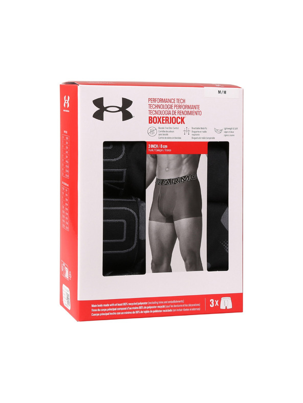 Under Armour Muške bokserice Under Armour M UA Perf Tech Nov 3in (3kom)