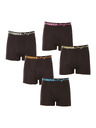 Lee Cooper Set od pet pari muških bokserica Lee Cooper crne boje