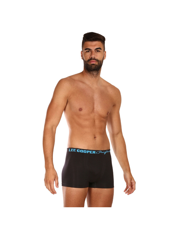 Lee Cooper Set od pet pari muških bokserica Lee Cooper crne boje