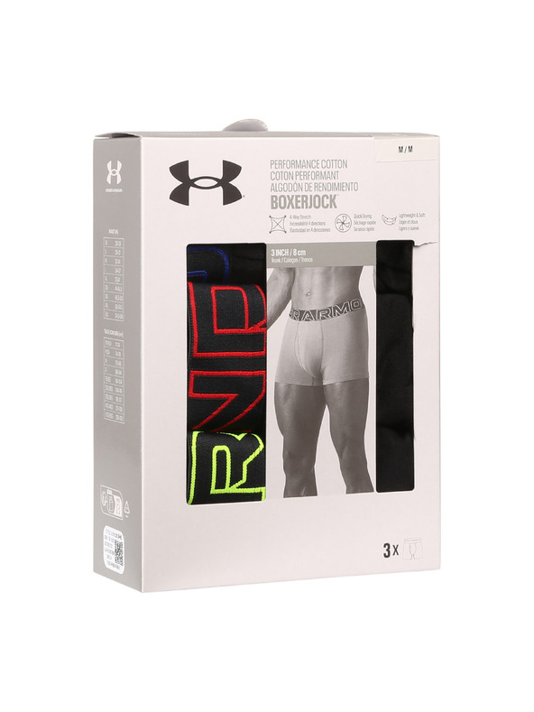 Under Armour Muške bokserice Under Armour M UA Perf Cotton 3in (3kom)