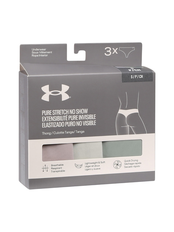 Under Armour Ženske gaćice Under Armour UA Pure Stretch NS THONG (3kom)