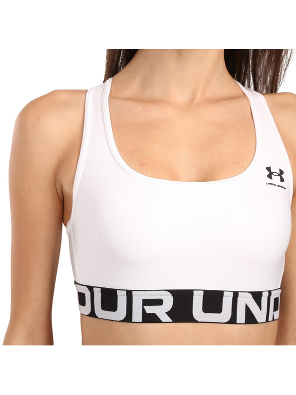 Under Armour Ženski grudnjak Under Armour UA HG Mid Brand-WHT