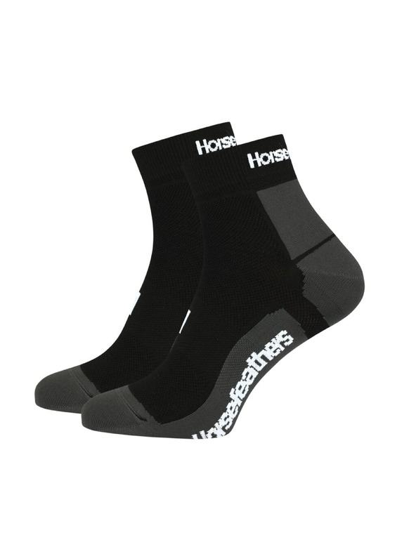 Horsefeathers Tehničke funkcionalne čarape Cadence - black