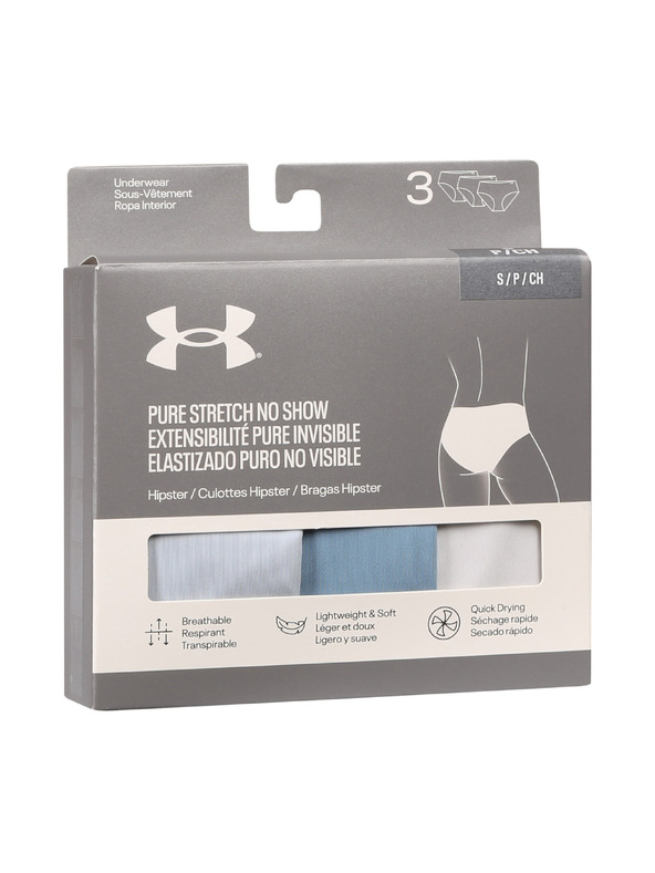 Under Armour Ženske gaćice Under Armour UA Pure Stretch NS HIP - 3 kom